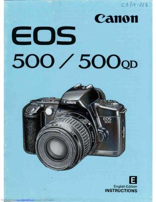 Canon EOS 500 AGFA SELECTA dibverse Manual Tamron Bilora Pentax data M k-3284 