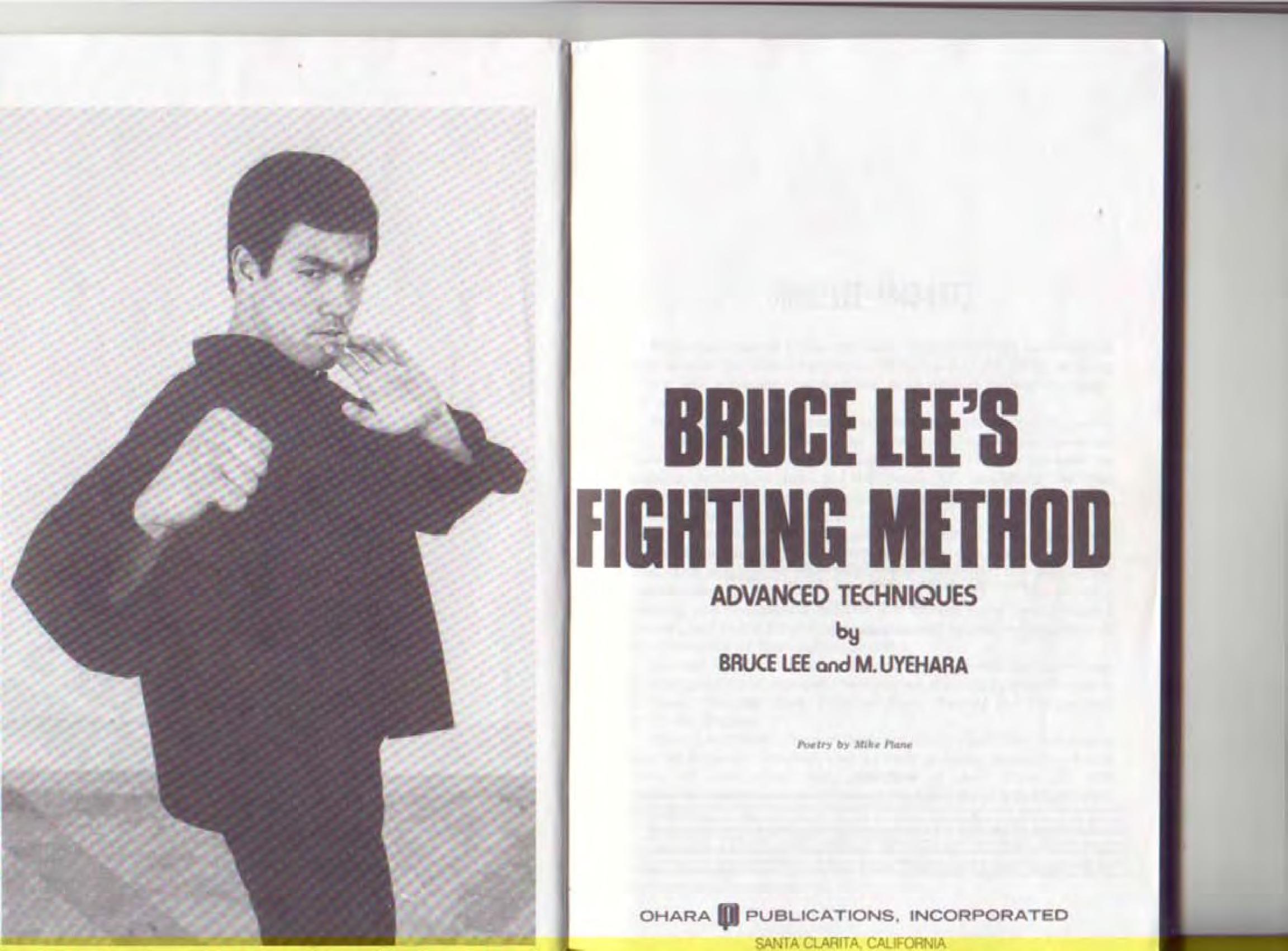 Bruce Lee's Fighting Method [Advanced Techniques].PDF (PDFy mirror) : Free  Download, Borrow, and Streaming : Internet Archive